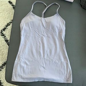 Lululemon Power Pose Tank (6) Lavendar